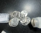 1955-D WASHINGTON SILVER QUARTER ROLL ~ BU ~BEAUTIFUL COINS~