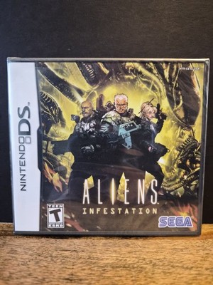 SEGA Aliens Infestation Action & Shooter Nintendo DS Sealed Rare Excellent 