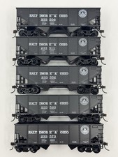 HO Lot of 5 Athearn Baltimore & Ohio 34  2-Ba...
