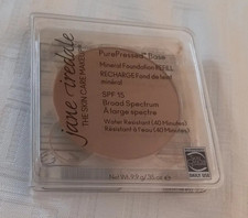 Jane Iredale Pure Pressed Base Mineral Foundation Refill Cognac .35 oz New