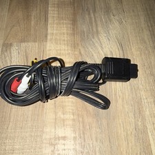 6ft Black Composite RCA AV Cable for Sony PlayStation 2 PS2 PlayStation 3 PS3