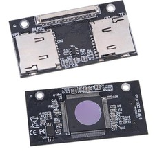 Dual TF micro sd Memory Card To CE/zif SSD adapter for iPod iPV