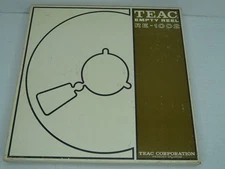 Vintage TEAC RE-1002 Empty Reel (10.5″ / 1/4″ metal with Box)