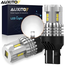 AUXITO 992 7443 W21W LED Reverse Back UP Bulbs Light Kit Conversion DRL 2400LM