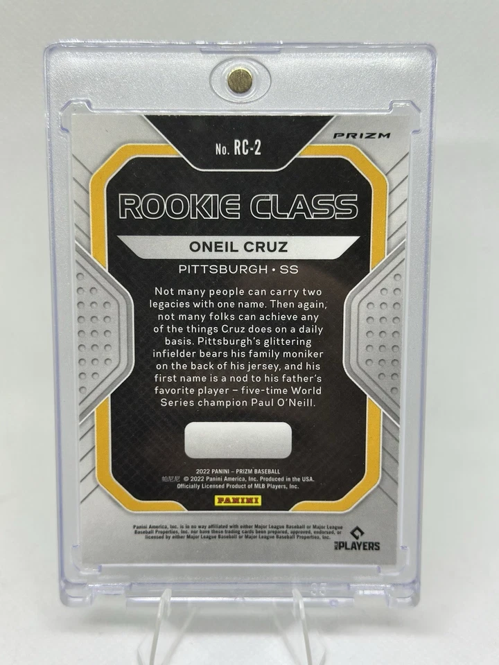 Oneil Cruz📈PIRATES🔥PROSPECT 📈📈📈INVEST ⚾️⚾️⚾️🔥📈📈🔥🔥 - Image 2 of 2