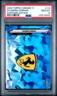 2020 TOPPS CHROME FORMULA 1 SAPPHIRE EDITION #113 SCUDERIA FERRARI PSA 10