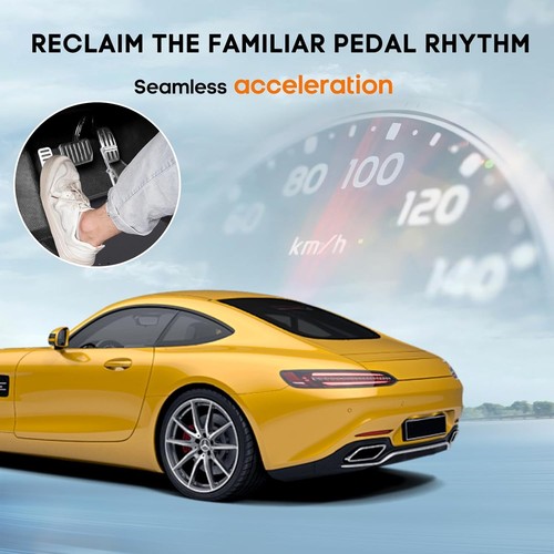 Left Foot Accelerator Pedal, Portable Driving Assist for Automatic Cars