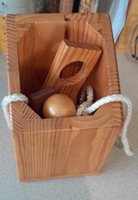 Wooden bottle lock Puzzle - Fun Drinking Game  .