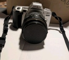 Minolta Maxxum STsi 35mm SLR Film Camera w/ Lens   Fully Tested  Working