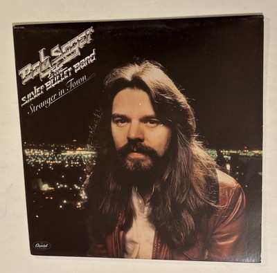 Bob Seger Silver Bullet Band Stranger Town INSERT Vinyl Record 1978 Capitol NM