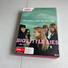 Big Little Lies DVD Seasons 1 & 2 Nicole Kidman Reese Witherspoon Meryl Streep