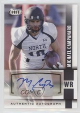 2014 SAGE Hit Auto Black Michael Campanaro #A13 Auto 9l4