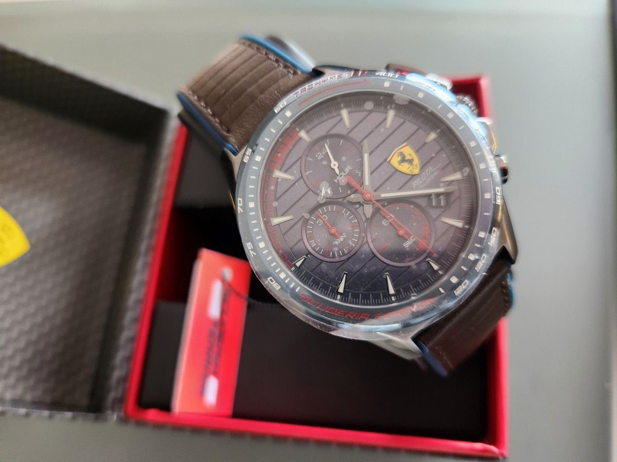 Ferrari Pilota 腕時計 クロノグラフ　中古 楽天市場】フェラーリ 腕時計 クロノグラフの通販