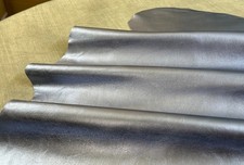 LEATHER skins,hides,,METALLIC LIGHT BLUE,,HN844-A