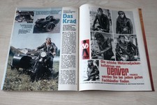 Motorrad 20/1979 Zündapp KS 750 Wehrmachts-Gespann mit 26PS in einer seltenen Vo