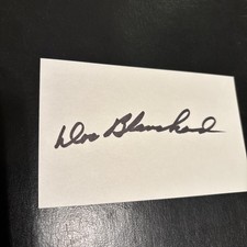 Doc Blanchard - ARMY 3X Nat. Champs, 3X All-American, ‘45 Heisman, died 2009