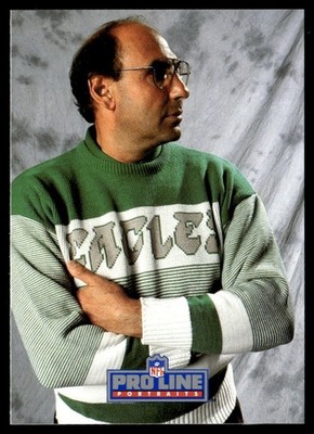 1991 Pro Line Portraits Rich Kotite Philadelphia Eagles #237