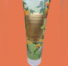 Nakery Beauty Skin Toning Body Butter Green Garden Spritz 10oz NewGreen Garden