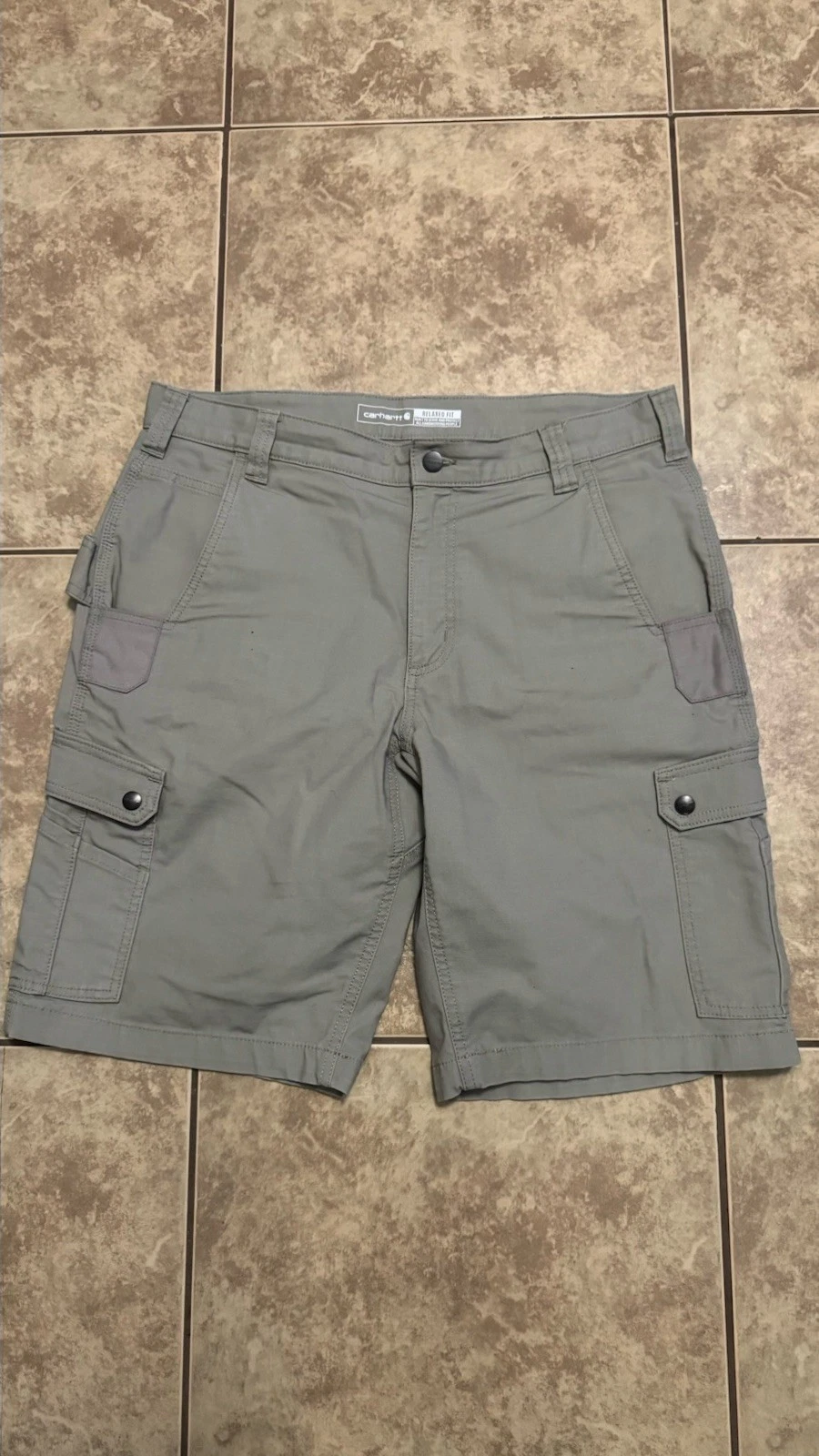 Carhartt Men's Ripstop Cargo Work Shorts Size 34