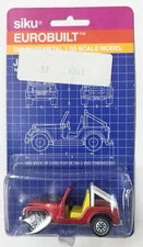 Siku Eurobuilt 1:55 Jeep CJ-5 Diecast - Made In W. Germany -#1053
