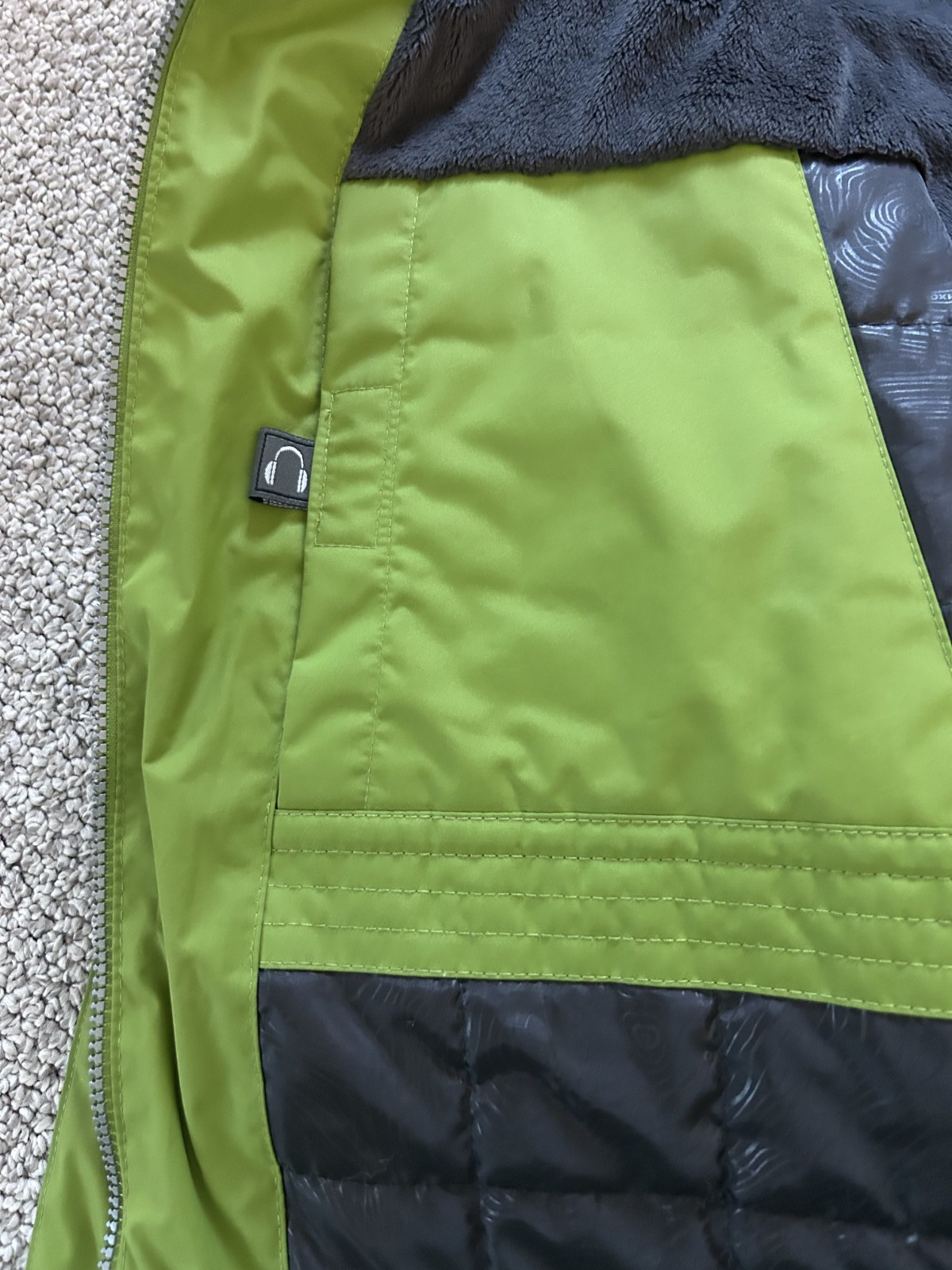 ZeroXposur Performance Ski Jacket Bright Green Wo… - image 11
