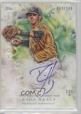 2017 Topps Inception Rookie Auto 89/299 Ryon Healy #131 Auto 8k4