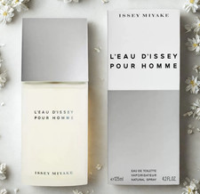 Issey Miyake L'Eau D'Issey Pour Homme EDT 4.2 Fl Oz / 125 ML Men Perfume