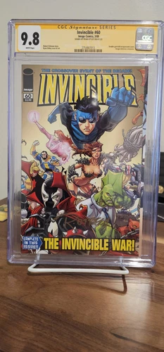 Invincible #60 (2009) CGC 9.8 Gatefold 1st Print - Signed Ottley