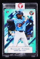 Chandler Simpson RC 2025 Topps Pristine Baseball Pristine Aqua 132/199 [zjA85
