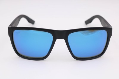 Costa Paunch Xl Black Square Polarized Sunglasses 06s9050 59-18-145