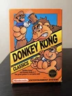 Donkey Kong Classics Nintendo NES Authentic Tested & Working Vintage 1988