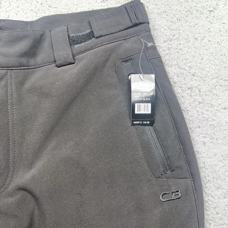 CB Sports Ski Pants Men's L (36) Black Waterproof Snowboarding Lined Insulated - Image 3 of 4