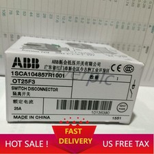 1PC NEW ABB Isolating Switch OT25F3 1SCA104857R1001