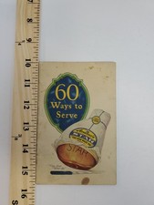 Armour's Ham-60 Ways to Serve Star Ham Recipes Cookbook Antique Pamphlet Vintage