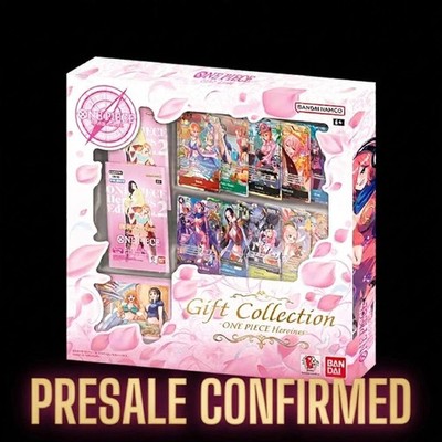PRESALE One Piece Card Game Gift Collection Heroines GC-2026 English Sealed