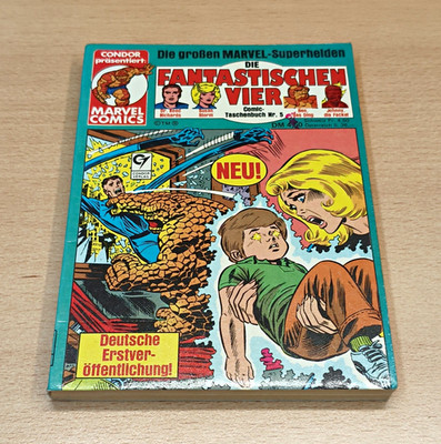 Condor Verlag Die großen MARVEL-Superhelden Fantastischen Vier Band 5 (1977)