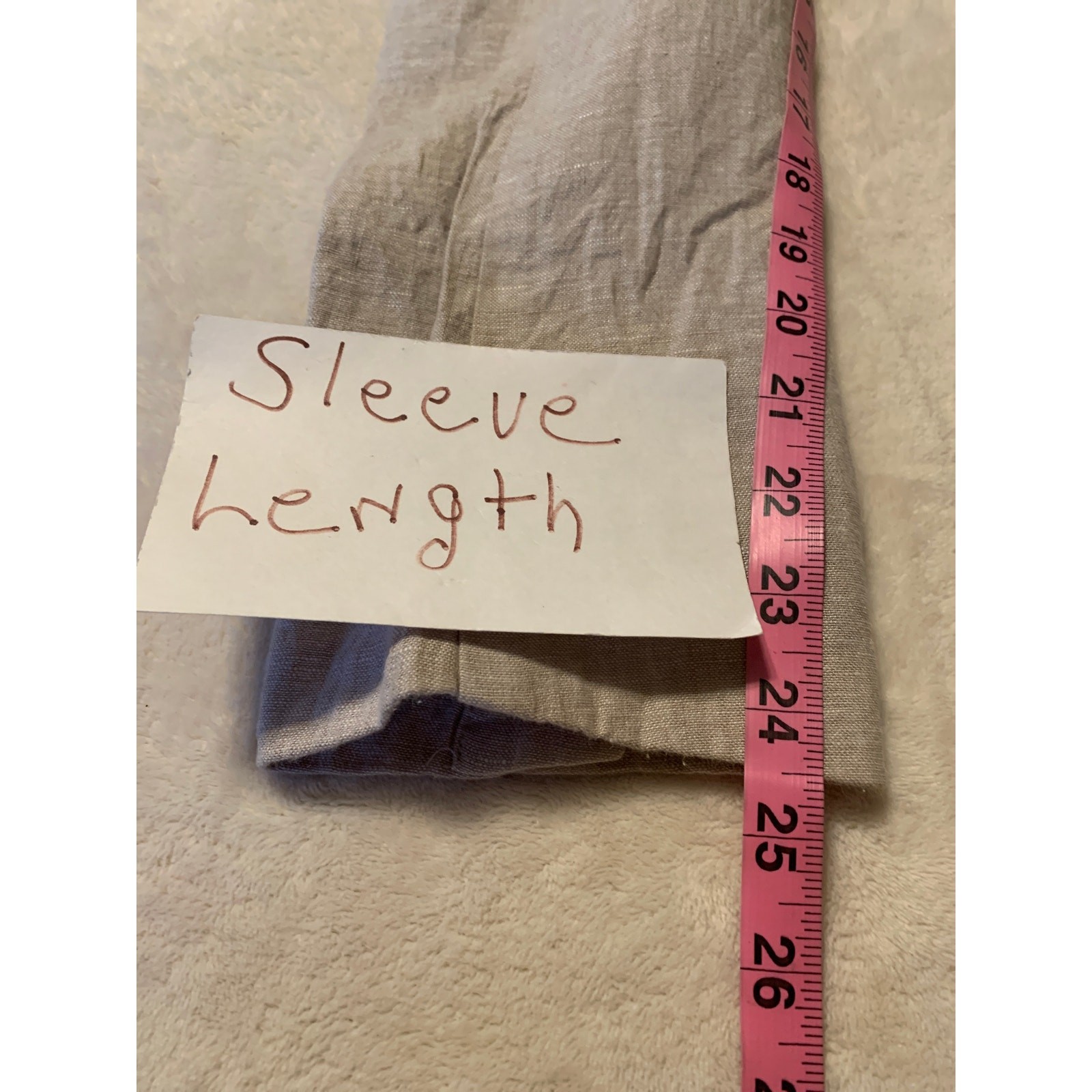 Daniel Hechter Blazer Linen Neural Basic Luxury C… - image 6