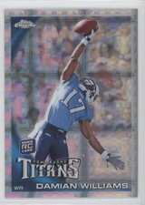 2010 Topps Chrome Retail X-Fractor Damian Williams #C172 0a1