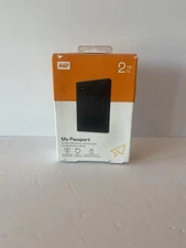 WD 2TB My Passport Portable External Hard Drive HDD-WDBYVG0020BBK-WESN