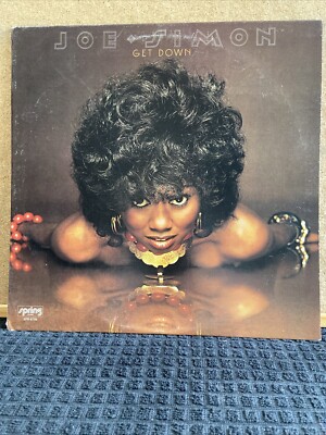 JOE SIMON / Get Down LP 1975 Spring SPR 6706 Soul Funk / Cleaned/ EX
