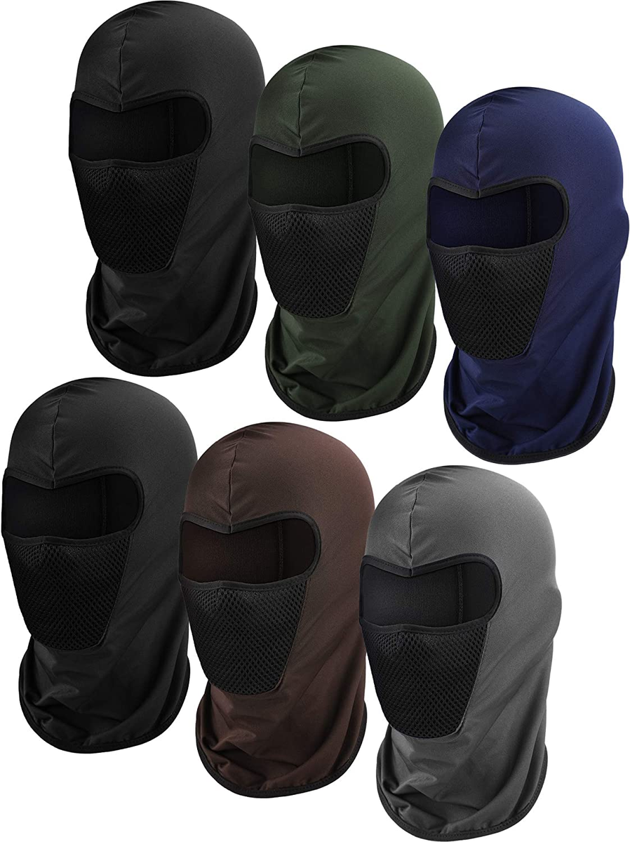 1pcs Pasamontañas Calavera Pasamontanas Militar Mascara Para El Frio De Moto sa