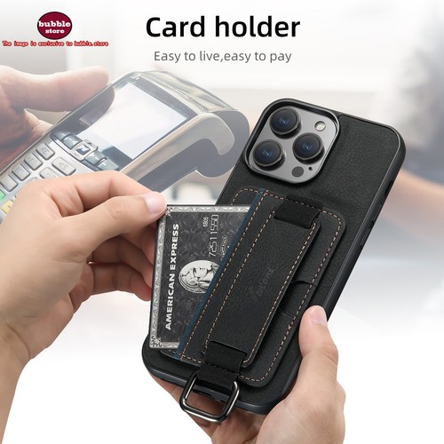 Cober Funda Para For iPhone 16 15 14 13 12 11Case Telefono Protector bolsa tarje - Picture 21 of 60