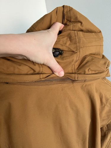 Vintage L.L Bean Brown Parka Coat Sherpa Lined Hooded Size L - Picture 14 of 17