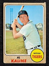 1968 Topps Baseball #240 Al Kaline Detroit Tigers