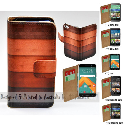 For HTC Series Mobile Phone - Green Paisley Theme Print Wallet - Foto 4