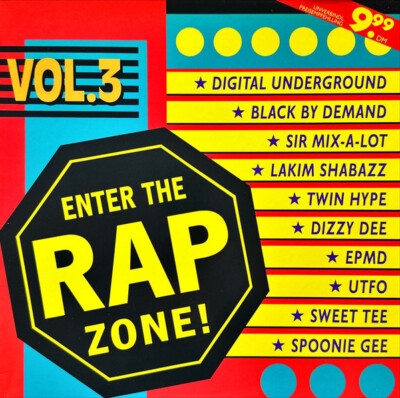 Enter The Rap Zone! Vol. 3 Vinyl LP