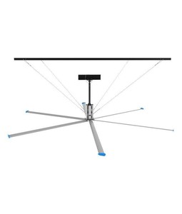 Hvls Industrial Ceiling Fans 24 Feet Length Blades Ebay