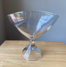 Mid-Century VICKE LINDSTRAND FOR KOSTA BODA 9.5" Footed Glass Bowl - Sweden