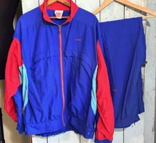 Vtg 90's Prince "Let the Games Begin" Windbreaker Tracksuit Colorblock, Men's XL