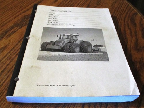Fendt 922 924 927 930 933 936 Vario Traktor Betriebsanleitung Agco - Bild 2 von 15
